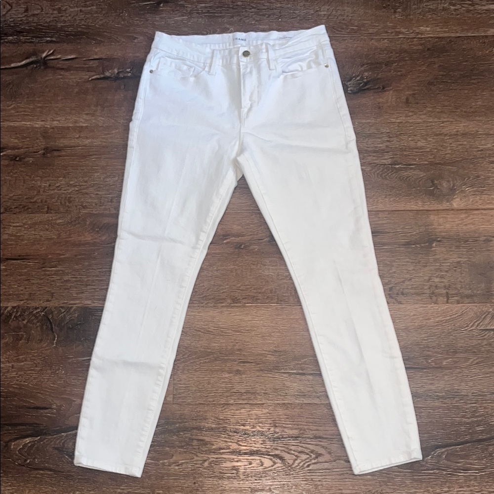 Frame Denim Le Skinny de Jeanne Crop EUC Size 29
